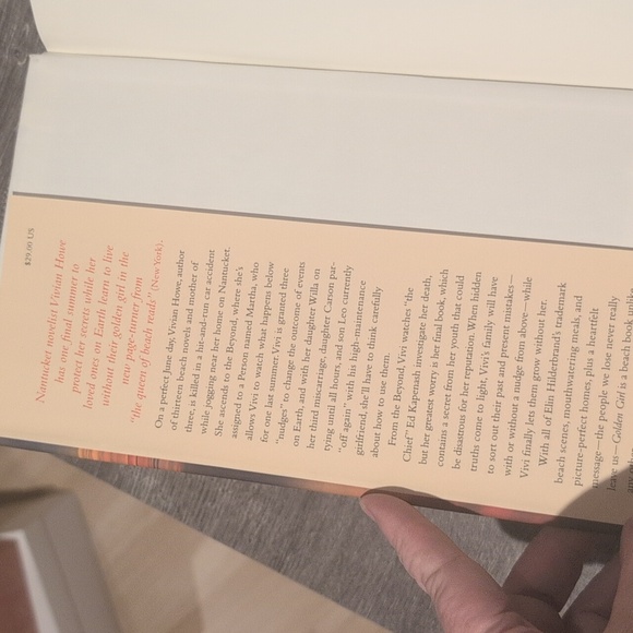 Golden Girl by Elin Hilderbrand Hardcover Book - Picture 2 of 4